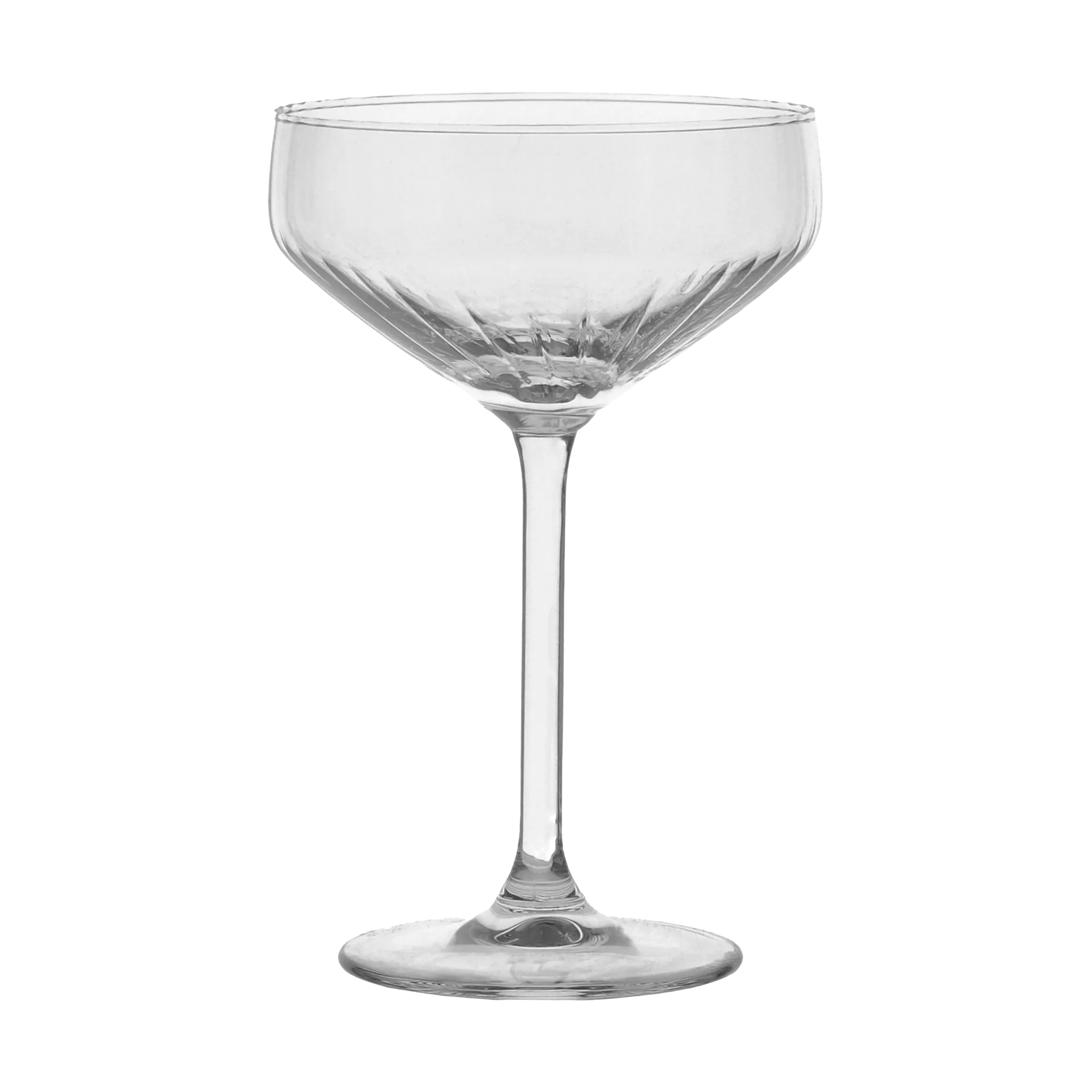 Pristine champagne coupe glass 29 cl 4-pack, Clear Scandi Living
