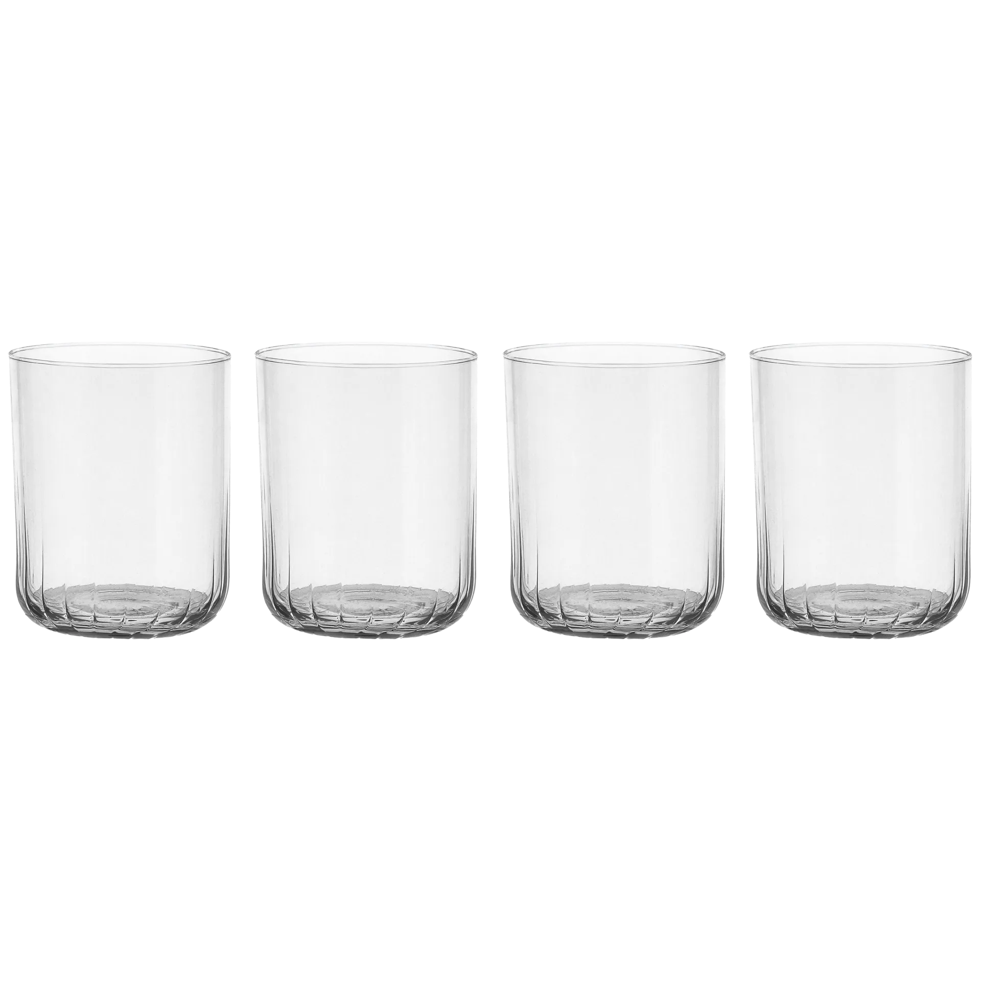 Pristine tumbler glass 37 cl 4-pack, Clear Scandi Living