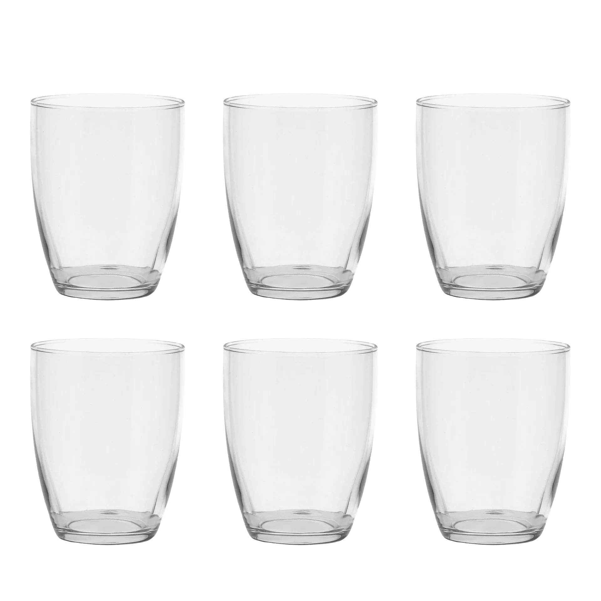 Pure drinking glass 30 cl 6-pack, Clear Scandi Living
