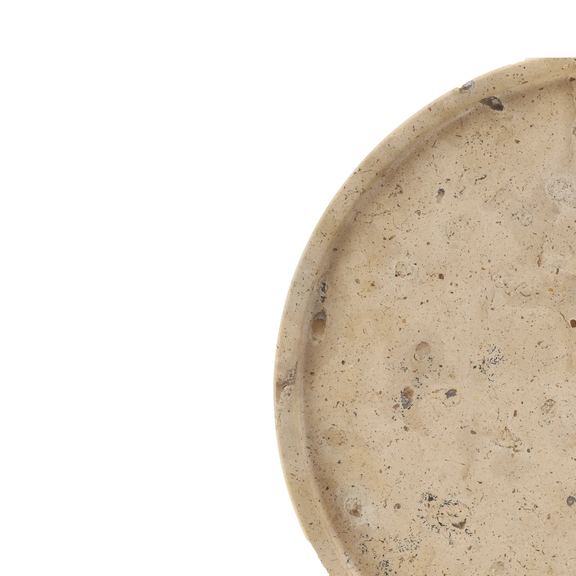 Ridge decorative tray, Ø24 cm Scandi Living