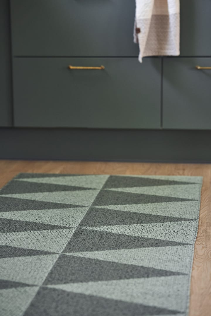 Rime plastic rug green - 150x200 cm - Scandi Living