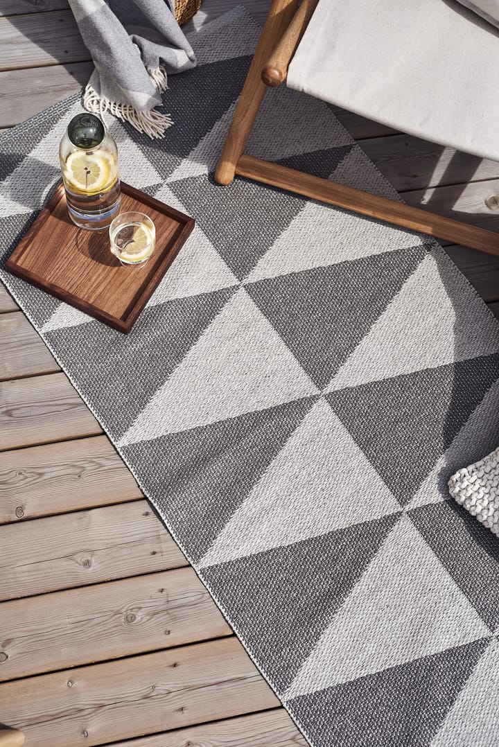 Rime plastic rug grey - 200x300cm - Scandi Living