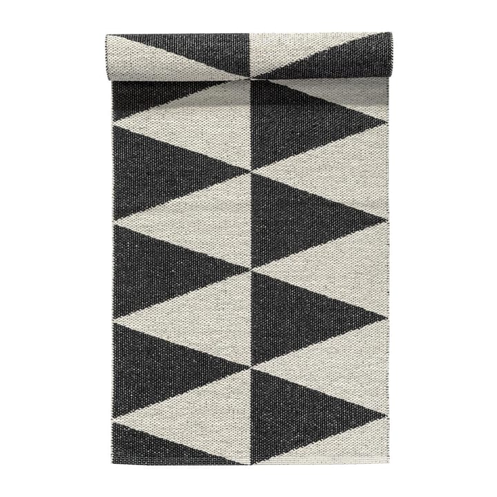 Rime rug black - 70x150 cm - Scandi Living