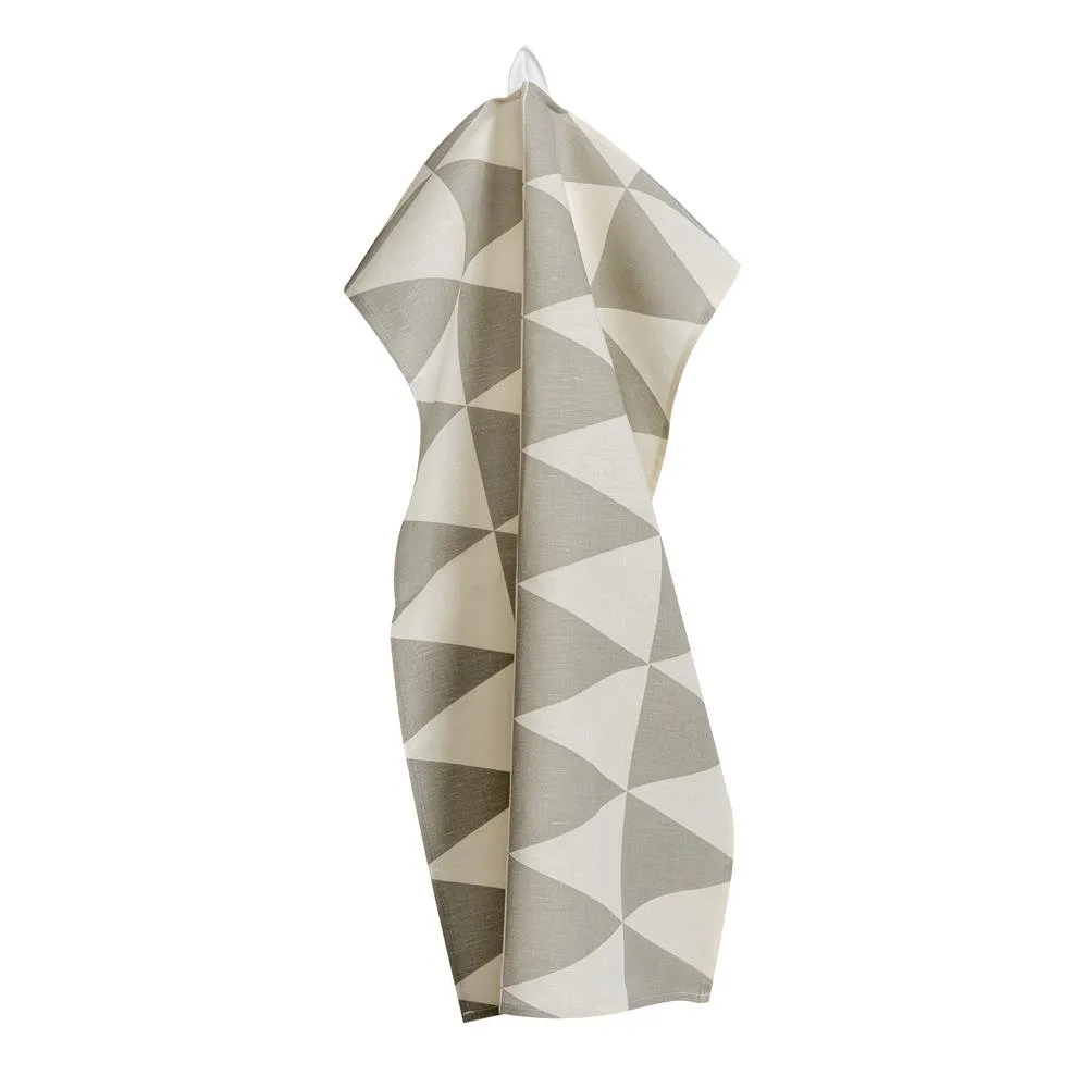 Rime small kitchen towel, concrete (grey) Scandi Living