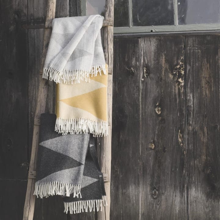 Rime wool throw - fog - Scandi Living