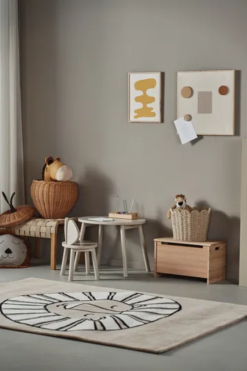 Roar wool rug 170x240 cm - Sand - Scandi Living