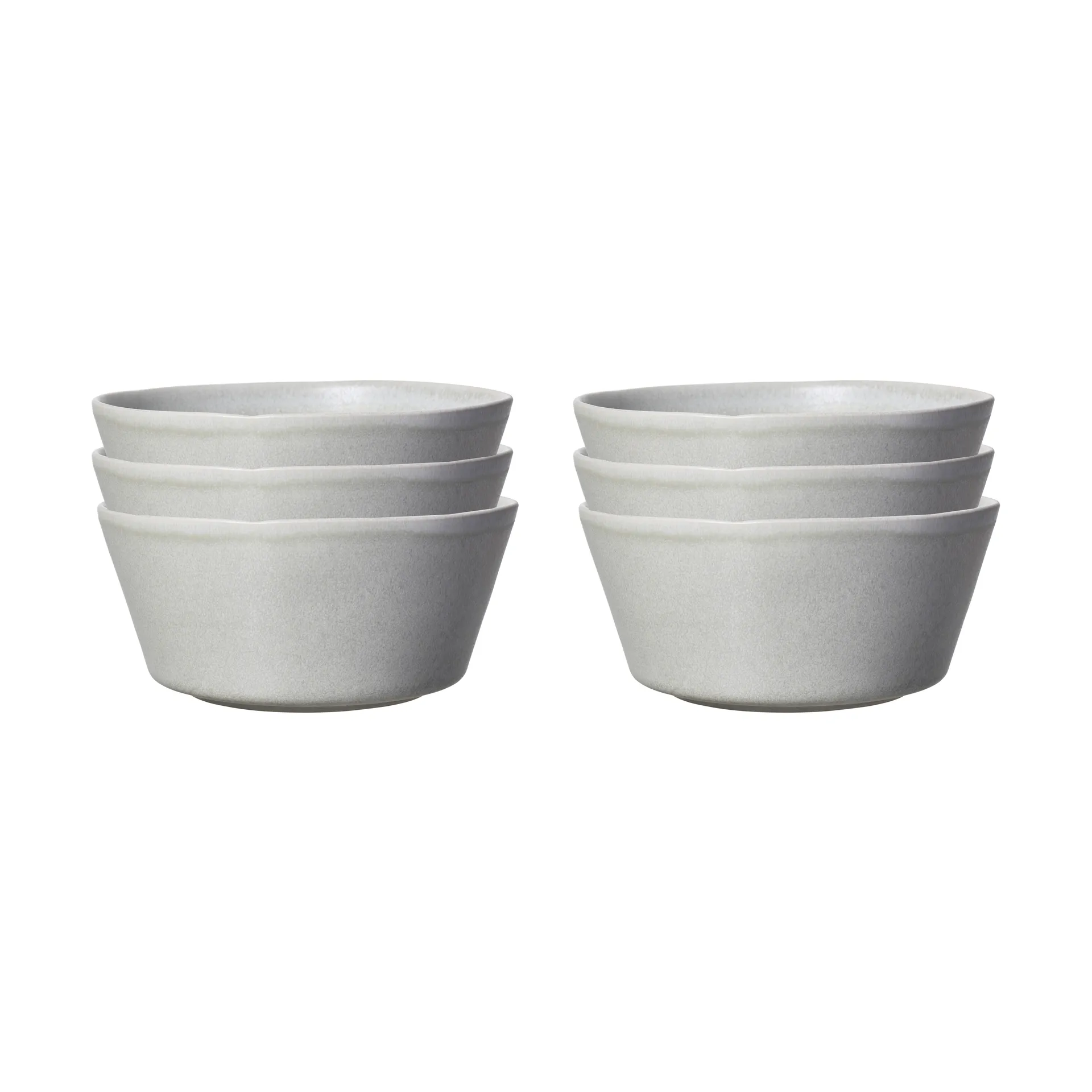 Sandsbro bowl light grey, Ø15 cm, 6-pack Scandi Living