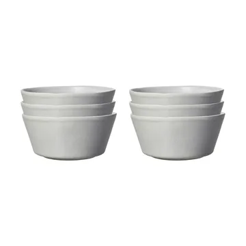 Sandsbro bowl light grey, Ø15 cm, 6-pack - Scandi Living
