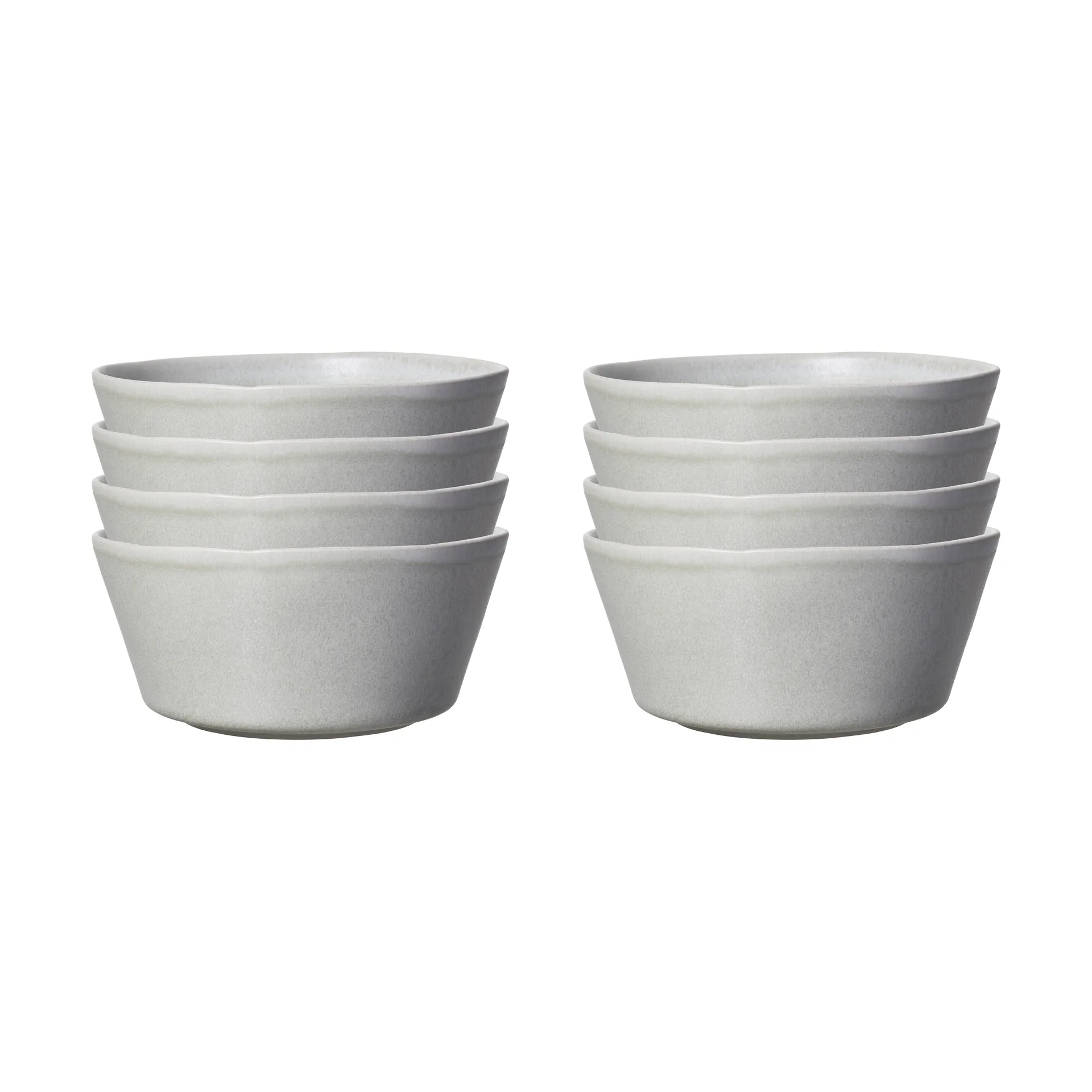 Sandsbro bowl light grey, Ø15 cm, 8-pack Scandi Living