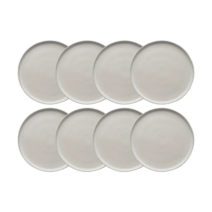 Sandsbro dinner plate offwhite, Ø26 cm, 8-pack - Scandi Living