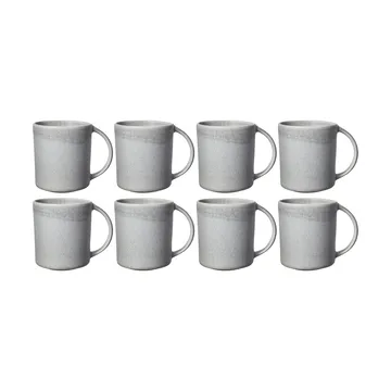 Sandsbro mug light grey, 30 cl, 8-pack - Scandi Living