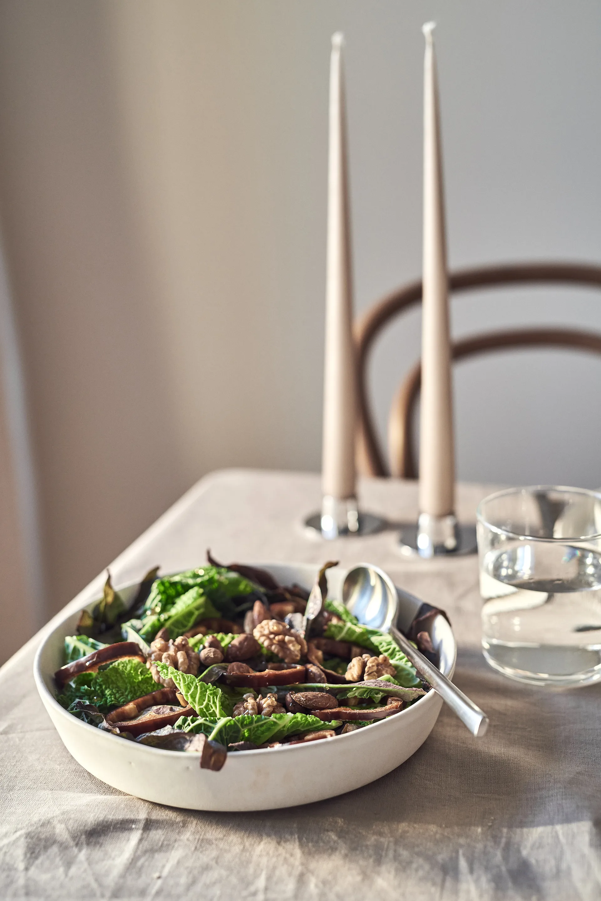 Sandsbro pasta plate Ø23 cm, Off white Scandi Living