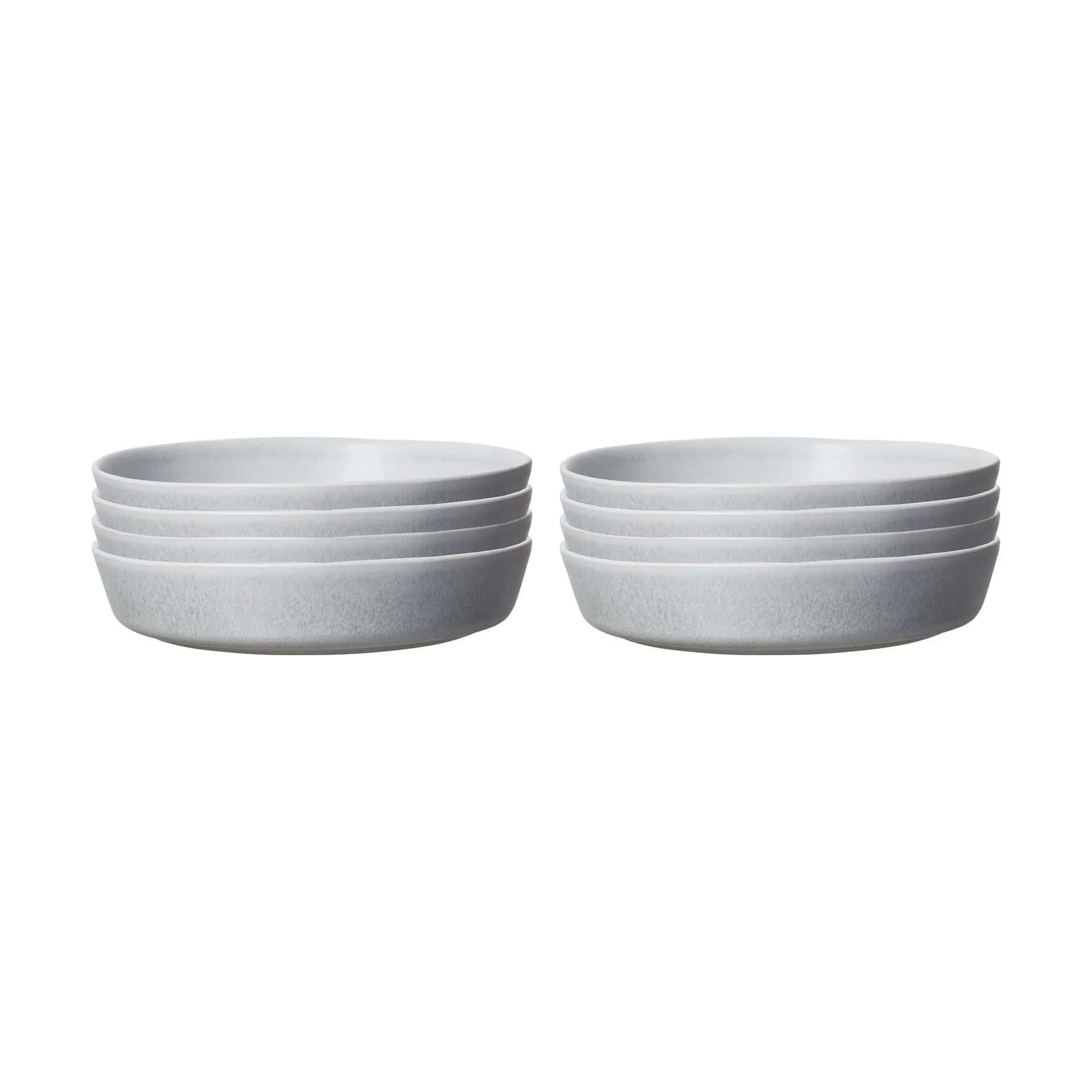 Sandsbro pasta plate light grey, Ø23 cm, 8-pack Scandi Living