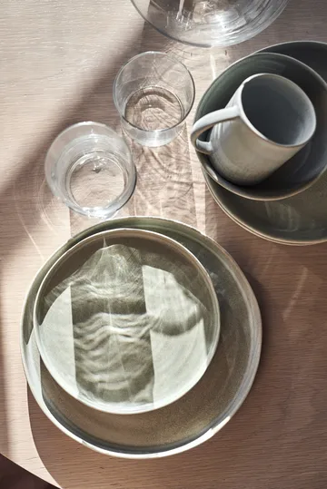 Sandsbro pasta plate - Light grey, Ø23 cm - Scandi Living