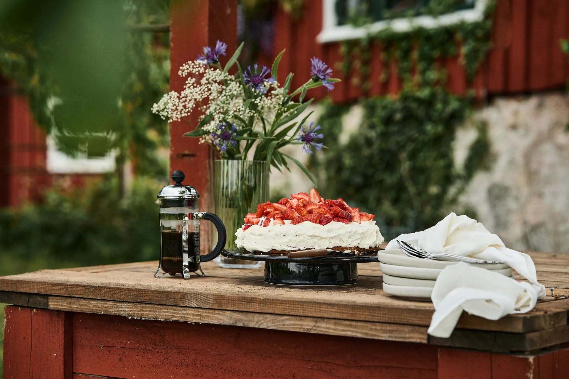 Sandsbro small plate light grey, Ø20 cm, 6-pack Scandi Living