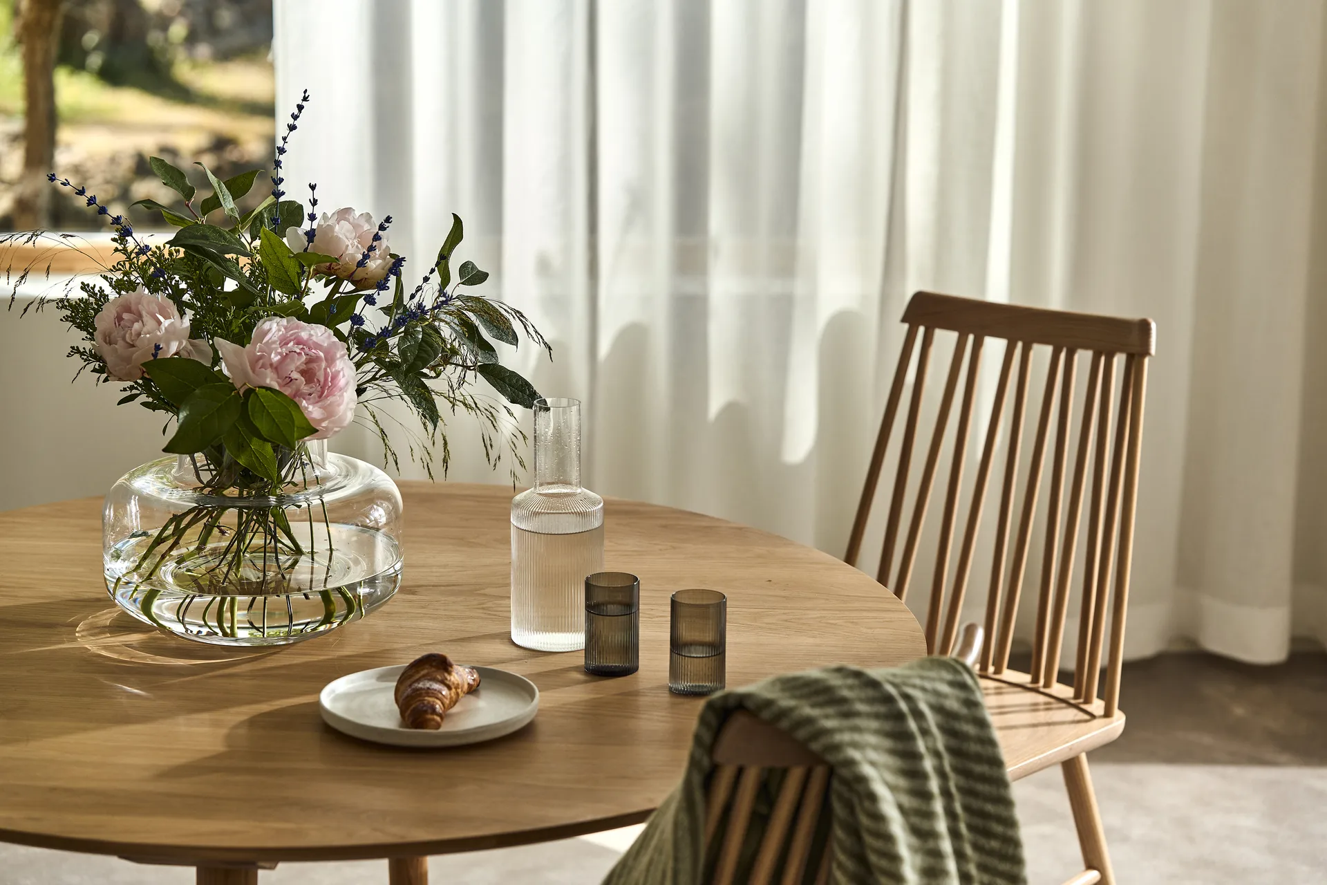 Sandsbro small plate offwhite, Ø20 cm, 8-pack Scandi Living