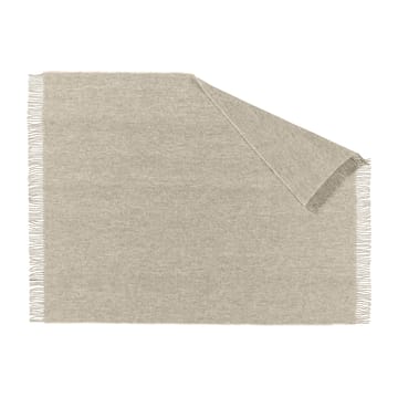 Sandstone wool throw 130x180 cm - beige - Scandi Living