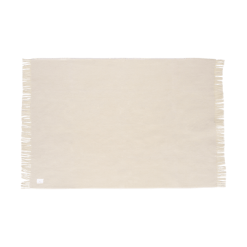 Sandstone wool throw 130x180 cm - Cream - Scandi Living