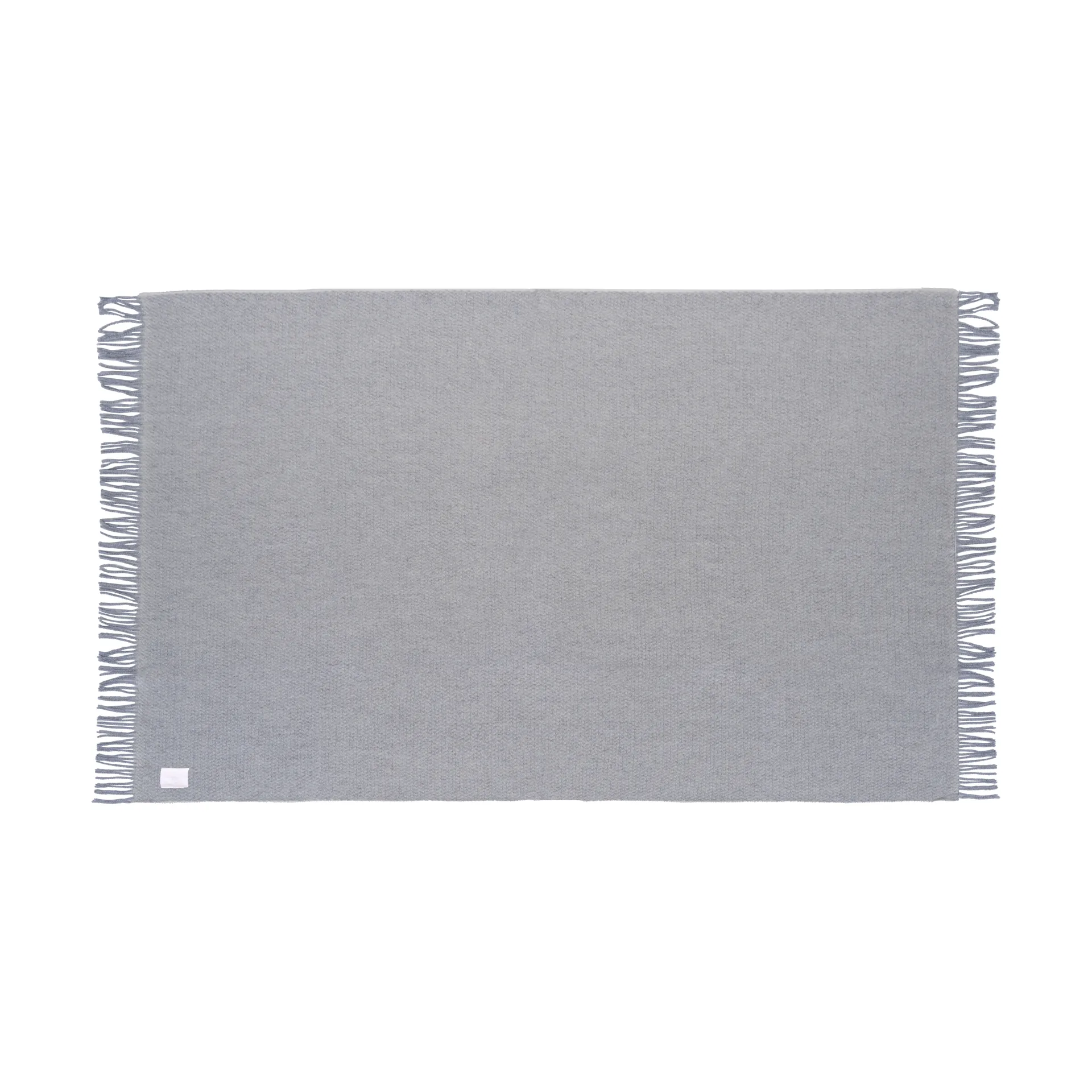 Sandstone wool throw 130x180 cm, Dove Blue Melange Scandi Living