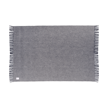 Sandstone wool throw 130x180 cm - Indigo blue - Scandi Living