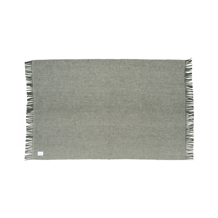 Sandstone wool throw 130x180 cm, Khaki green Scandi Living