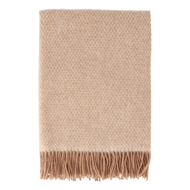 Sandstone wool throw 130x180 cm - Mocha - Scandi Living