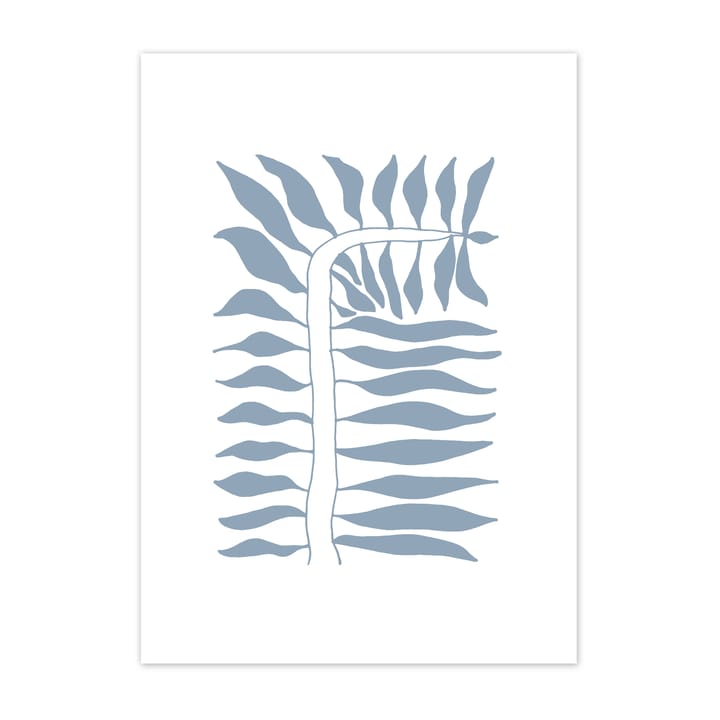 Seeding poster blue - 30x40 cm - Scandi Living