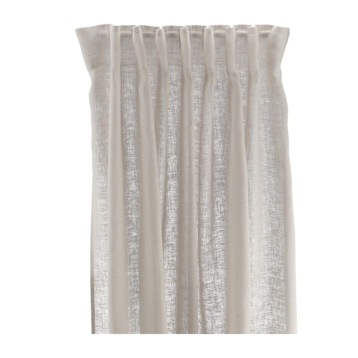 Serenity curtain with multiband 129x250 cm - Greige - Scandi Living