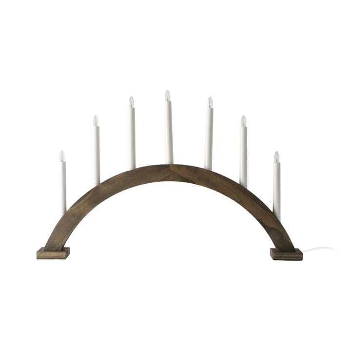 Sky advent candle bow 41 cm - Dark oil - Scandi Living