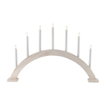 Sky advent candle bow 41 cm - white washed - Scandi Living