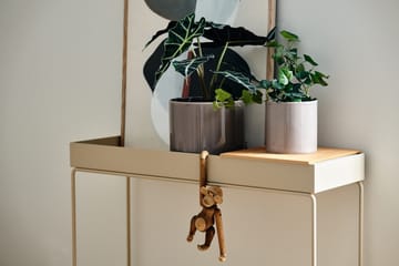 Sleek pot Ø12 cm - Beige - Scandi Living