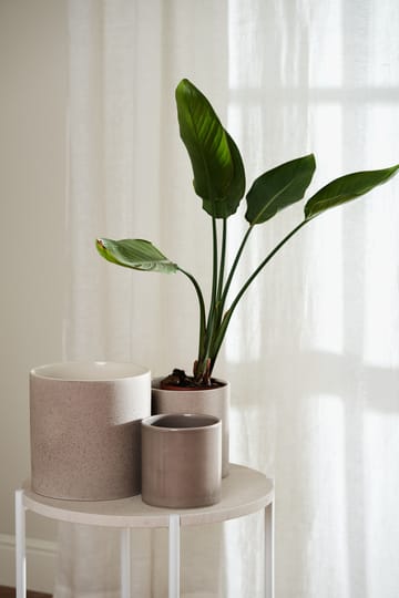 Sleek pot Ø12 cm - Beige - Scandi Living