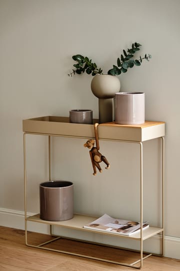 Sleek pot Ø12 cm - Beige - Scandi Living