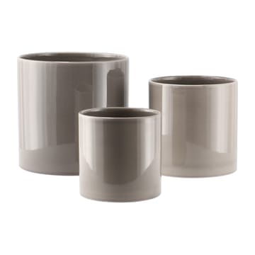 Sleek pot Ø12 cm - Beige - Scandi Living