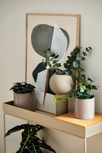 Sleek pot Ø15 cm - Beige - Scandi Living