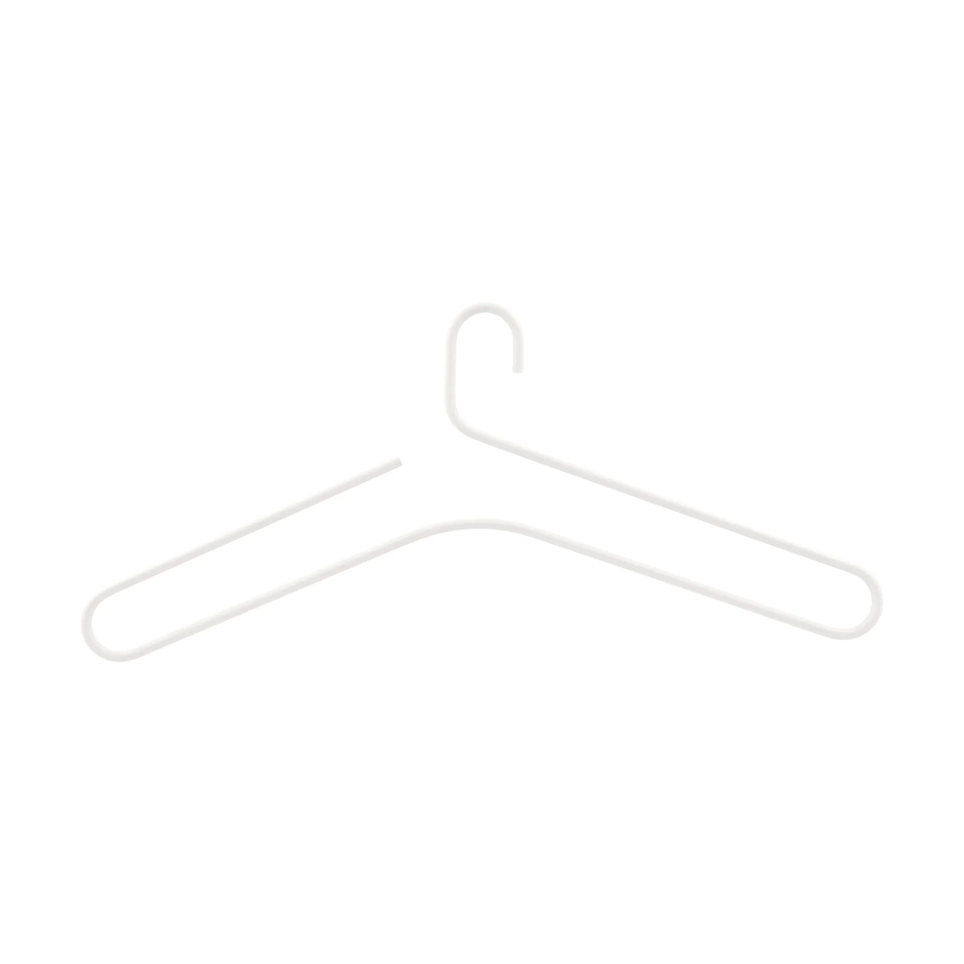 Smooth hanger 5-pack, White Scandi Living