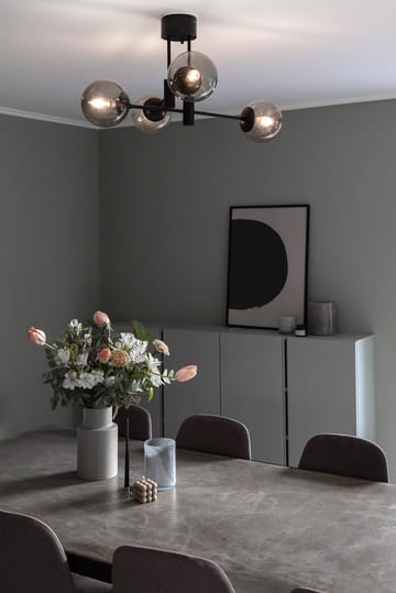 Solar ceiling lamp black 73 cm - Smokey grey - Scandi Living
