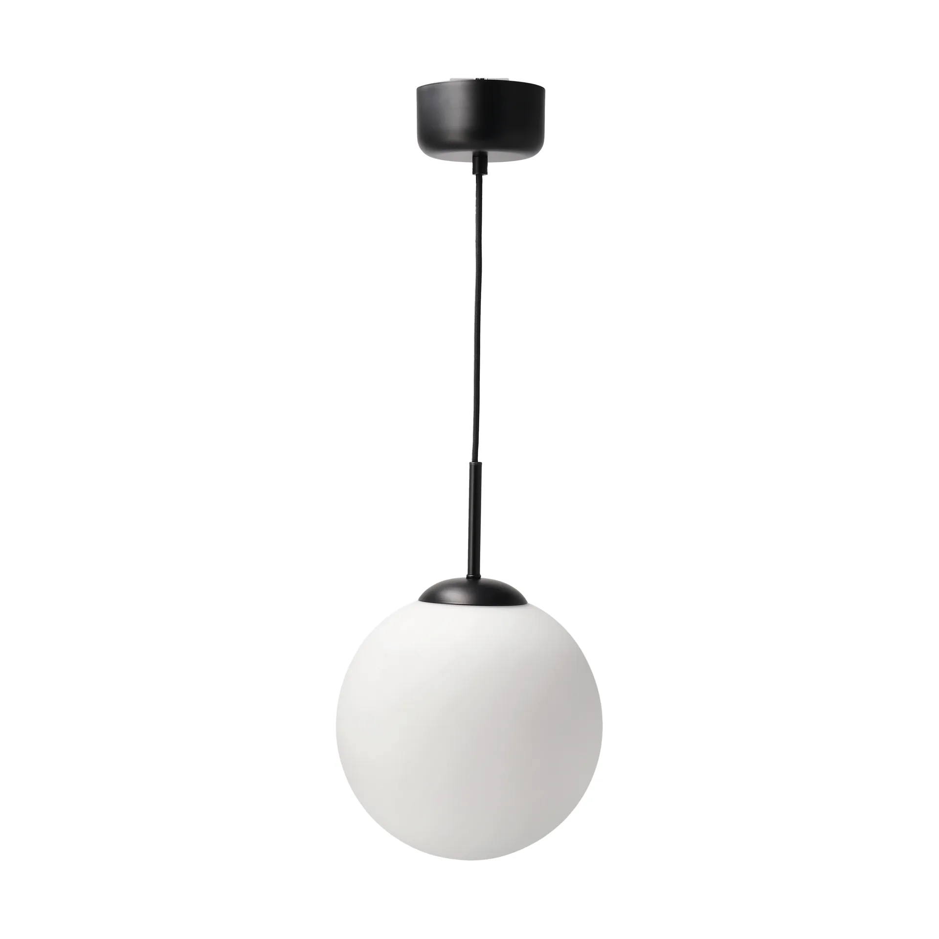 Solar pendant D25 cm, Frosted white Scandi Living