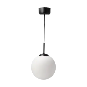 Solar pendant D25 cm - Frosted white - Scandi Living