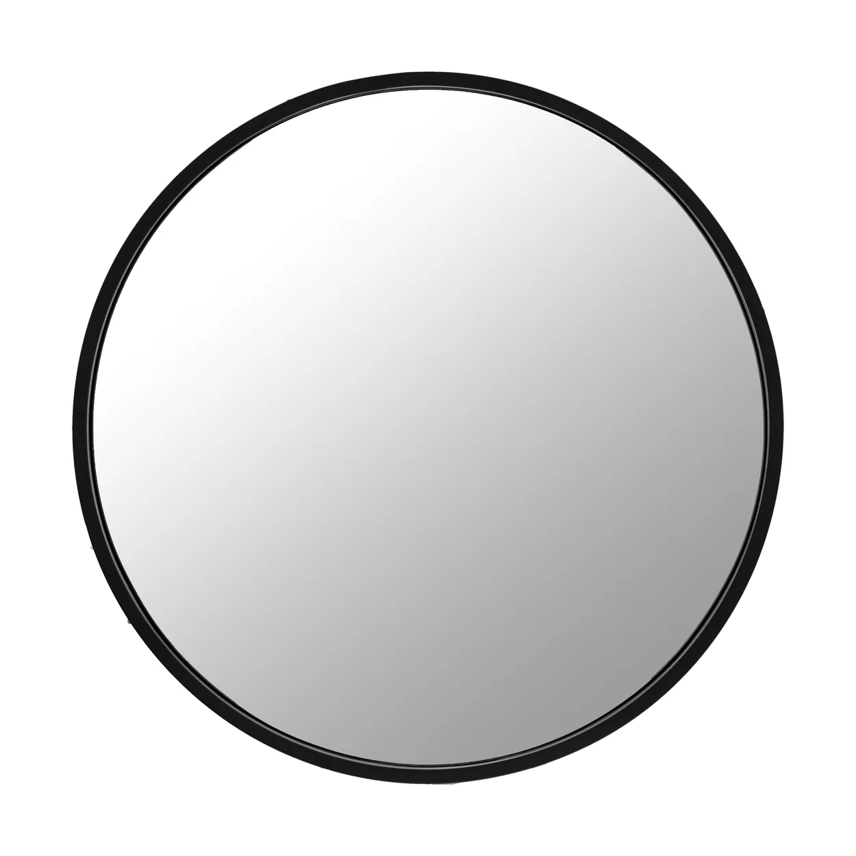 Scandi Living Sphere mirror o60 cm Black | Scandinavian Design | Wall mirrors | Black