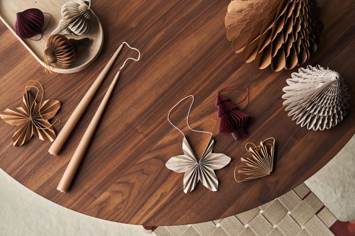 Spira baubles 4-pack, Natural Scandi Living