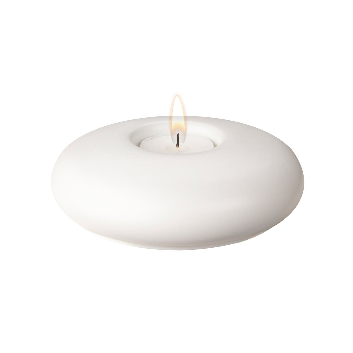 Scandi Living Stone lantern o13 cm White | Scandinavian Design | Tea light holders, lanterns & candle dishes | White