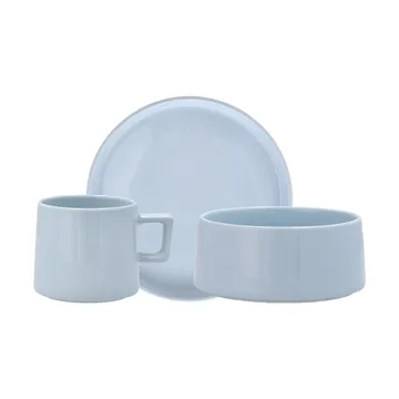Taper breakfast set 12 pieces - Light blue - undefined - Scandi Living