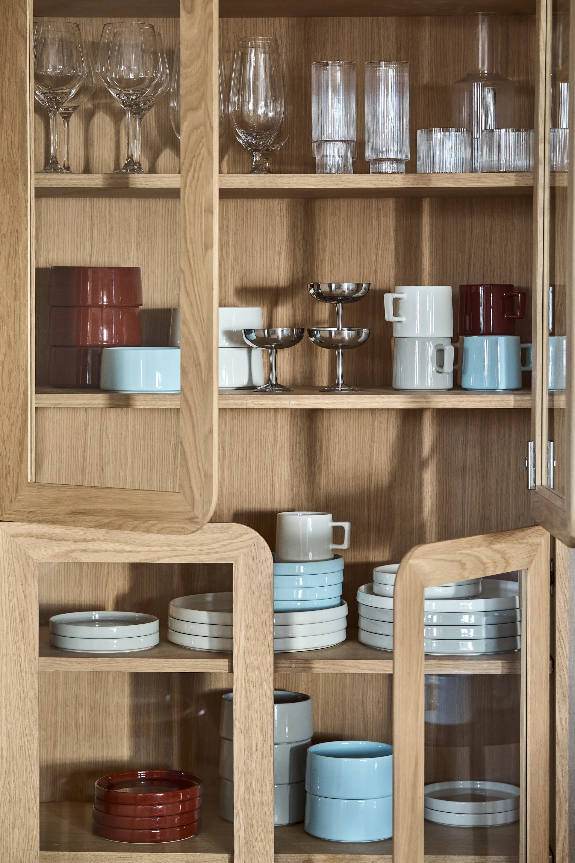 Taper breakfast set 12 pieces - White,  Scandi Living