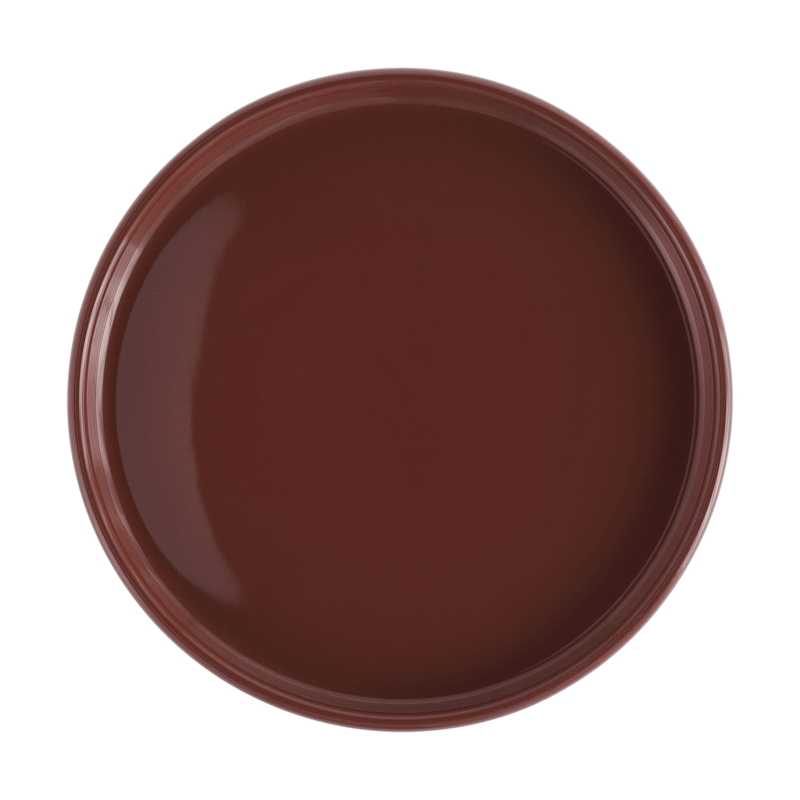 Scandi Living Taper plate 14 cm Red