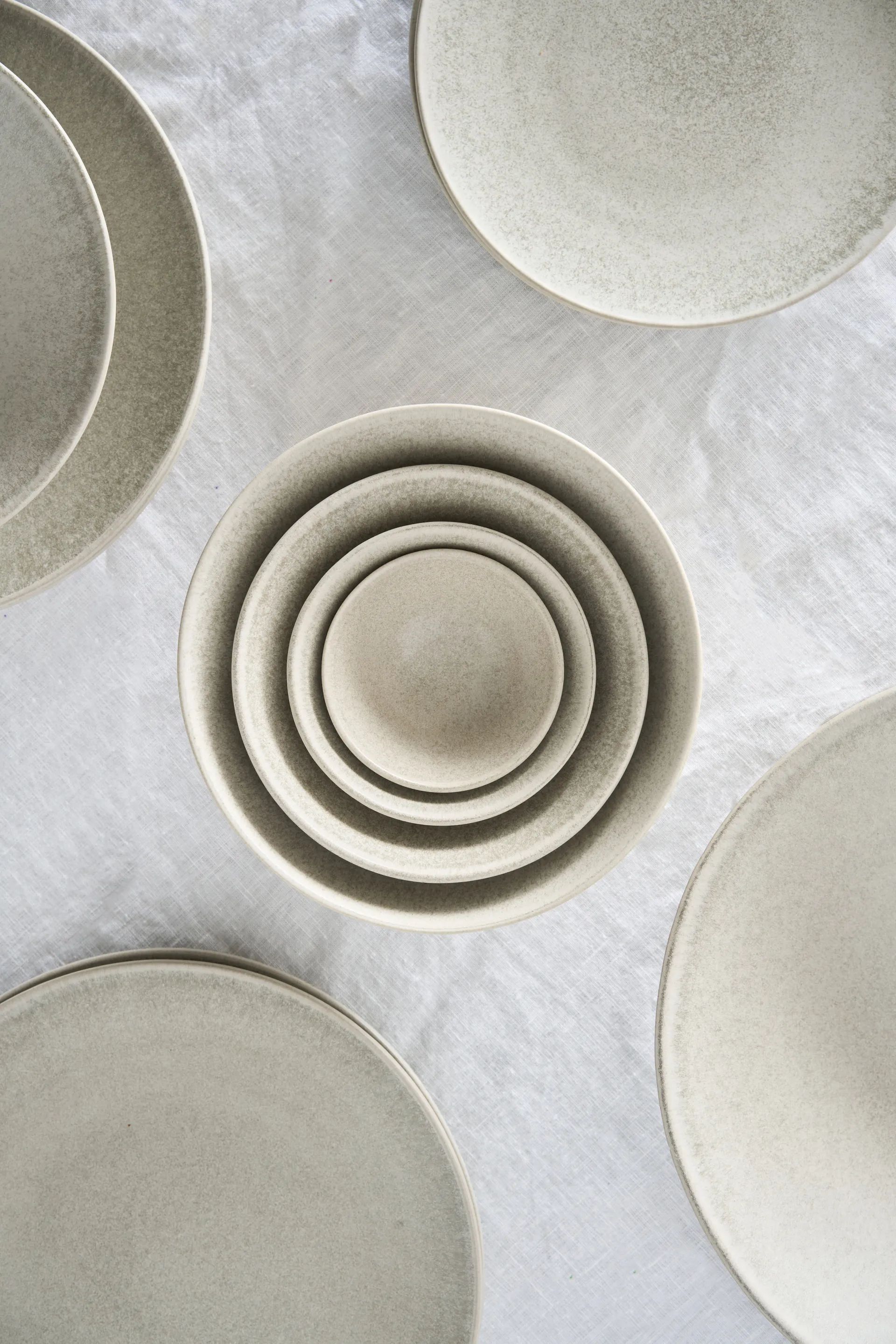 Terra dinner plate, Beige stoneware, Ø26,5 cm Scandi Living