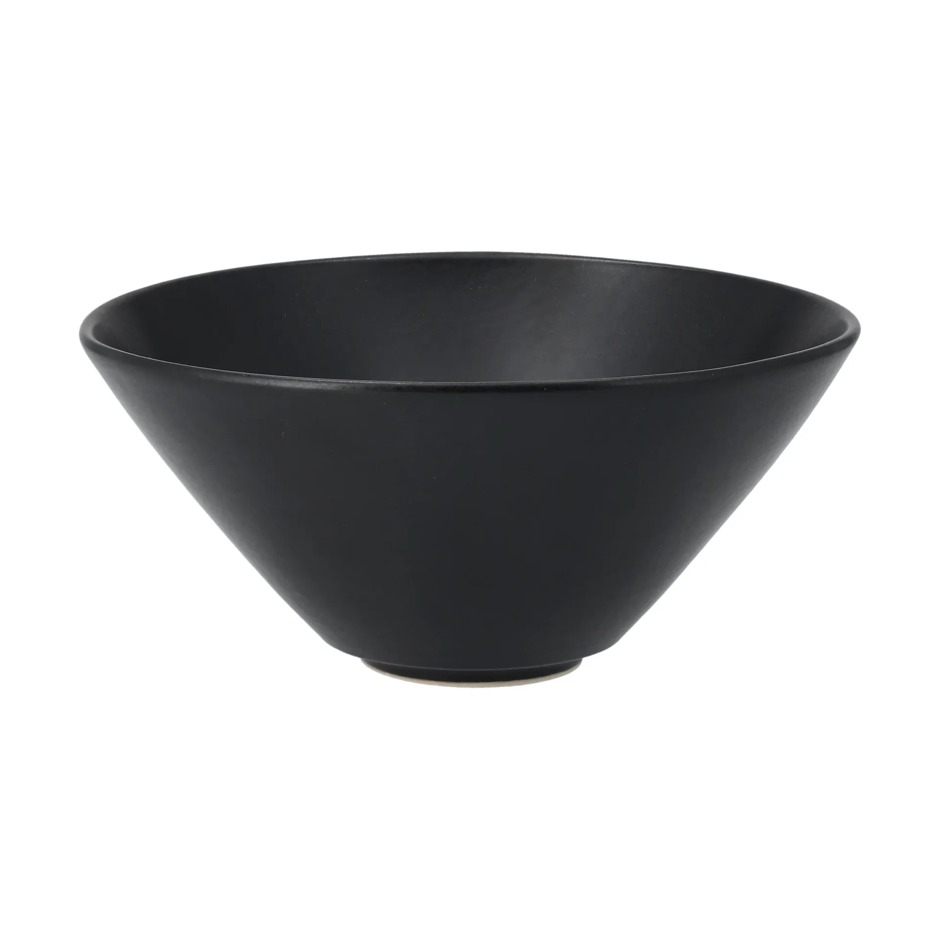 Terra ramen bowl, Black stoneware, Ø20 cm Scandi Living