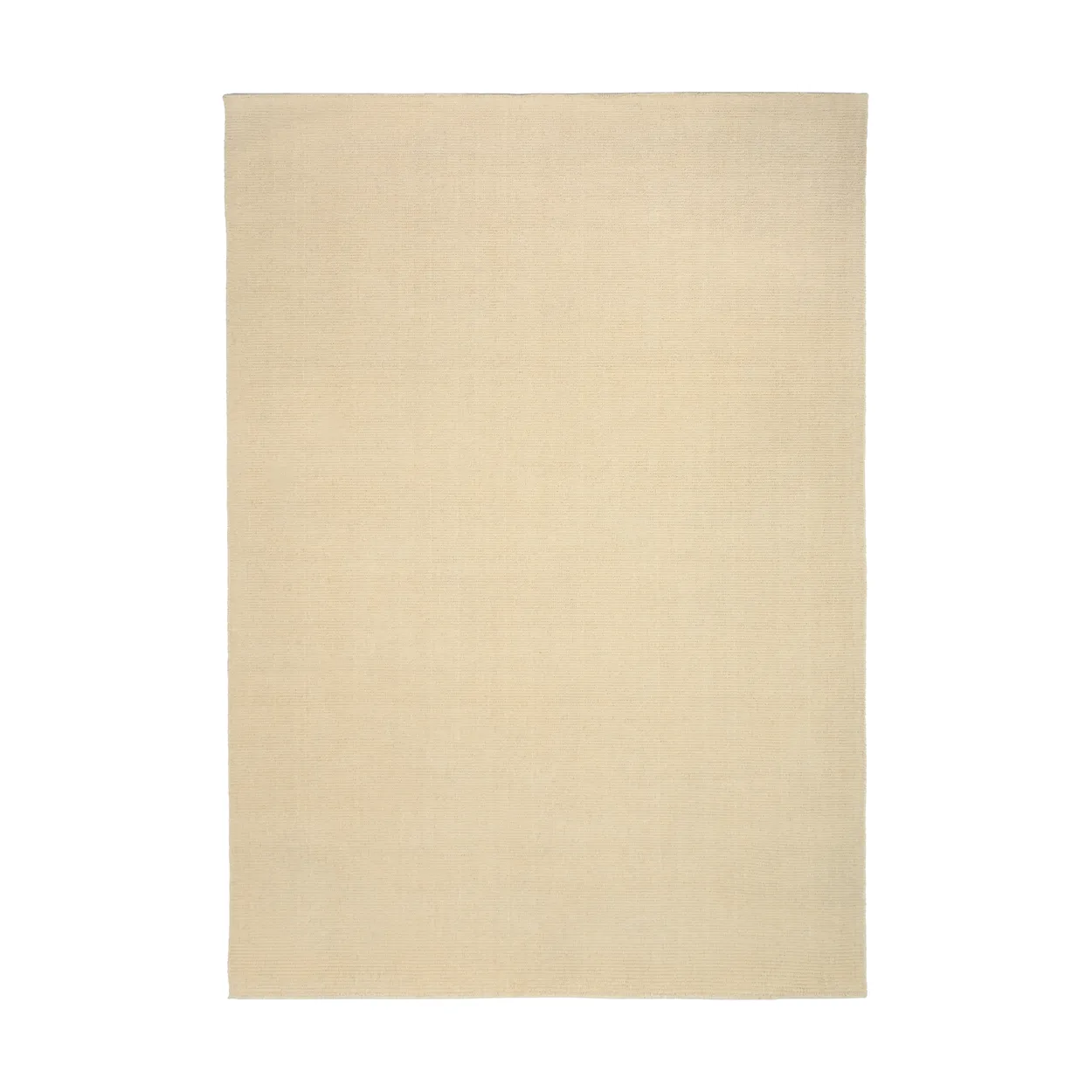 Scandi Living Terrain wool rug natural white 200x300 cm