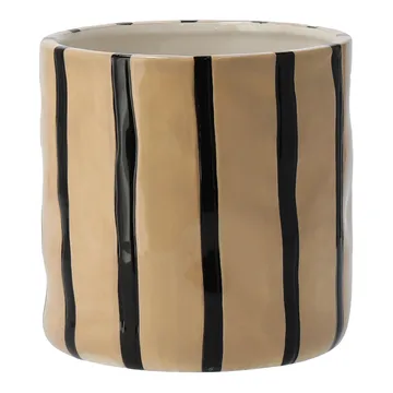 Thrive flowerpot Ø20 cm - Beige-Black - Scandi Living
