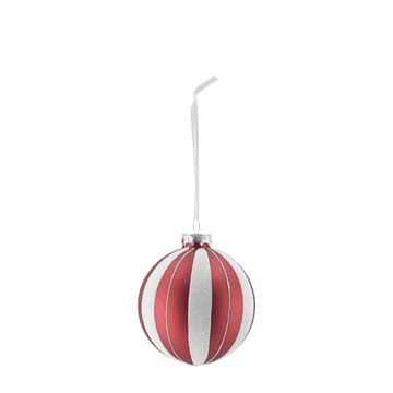 Tradition baubles 6-pack - Red/white - Scandi Living